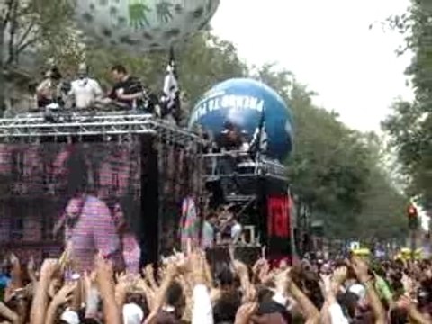 Techno Parade 2007 avec Joachim Garraud