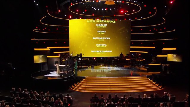 Megadeth Wins Best Metal Performance _ Acceptance Speech _ 59th GRAMMYs