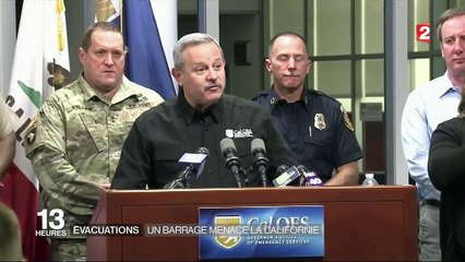 États-Unis : la menace d'un barrage californien