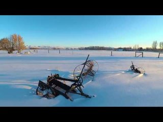 Download Video: Snow Blankets the Idaho Landscape After Winter Weather