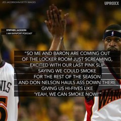 Stephen Jackson Confesses To Getting High