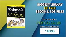 Genetics For Dummies 1st Edition
