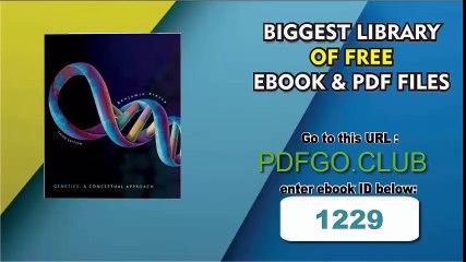 Genetics_ A Conceptual Approach 3rd Edition 3rd Edition