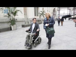 Manuela Carmena y Pablo Soto votan sobre el futuro de la Gran Vía