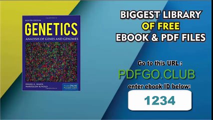 Genetics_ Analysis of Genes and Genomes 8th Edition
