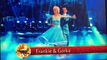 strictly come dancing Christmas special 2016 the Saturday frankie bridge