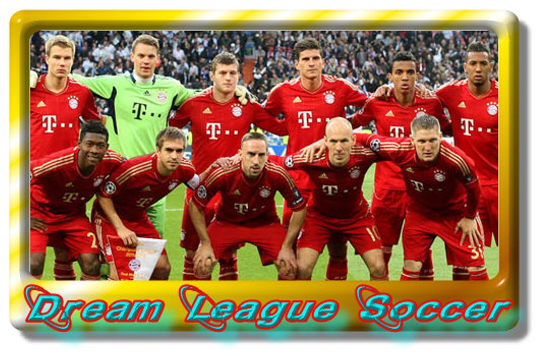 Dream League Soccer, Futebol para Celular Android, Green Star Club VS "Munich", pela Copa.