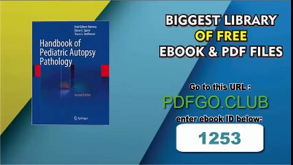 Handbook of Pediatric Autopsy Pathology