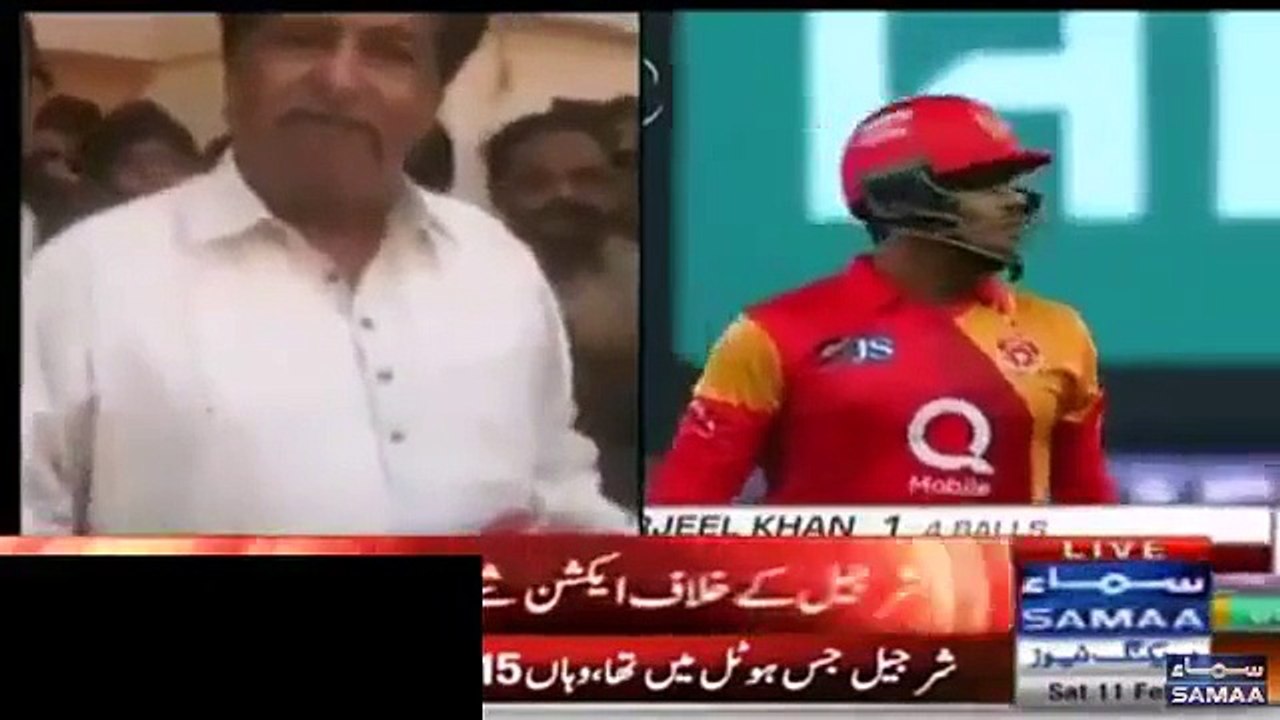 Exclusive Media Talk with the Father of Sharjeel Khan involved in Spot Fixing