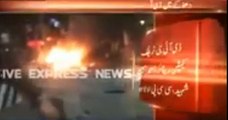 Lahore Blast Today DIG Traffic Captain Mubeen killed in Mall Road Blastand 14 other people killed