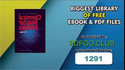 Introduction to Chemical Reactor Analysis 0th Edition