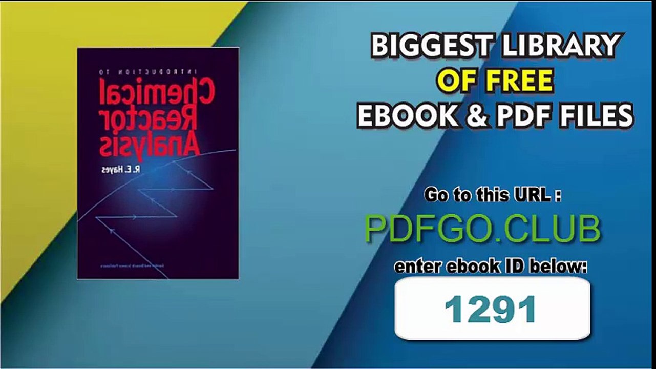 Introduction to Chemical Reactor Analysis 0th Edition