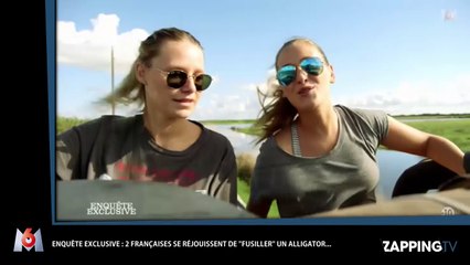 Enquête exclusive : Deux Françaises tuent un alligator et déclenchent la colère sur Twitter (Vidéo)