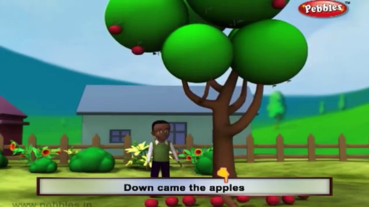 Way Up In The Apple Tree | Nursery Rhymes With Lyrics | Nursery Poems | 3D Nursery Rhymes Children
