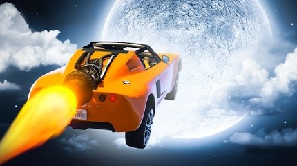 KWEBBELKOP-RACE TO THE MOON! (GTA 5 Funny Moments)