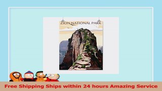Zion National Park  Angels Landing and Condors 16x24 Giclee Gallery Print Wall Decor bfc9f302
