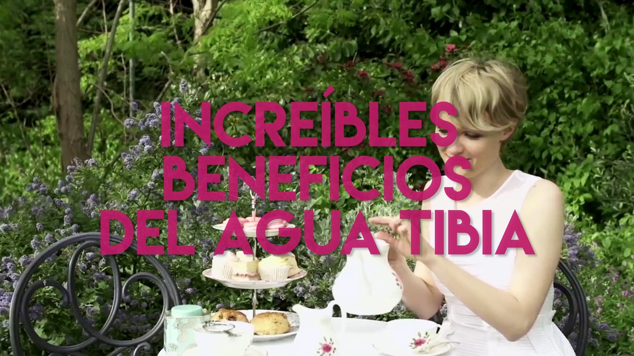 Beneficios del agua tibia