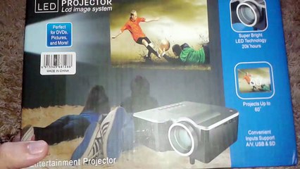 Mini projetor portátil