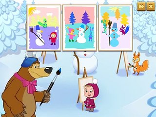Маша и Медведь: Кто нарисовал? Masha and bear