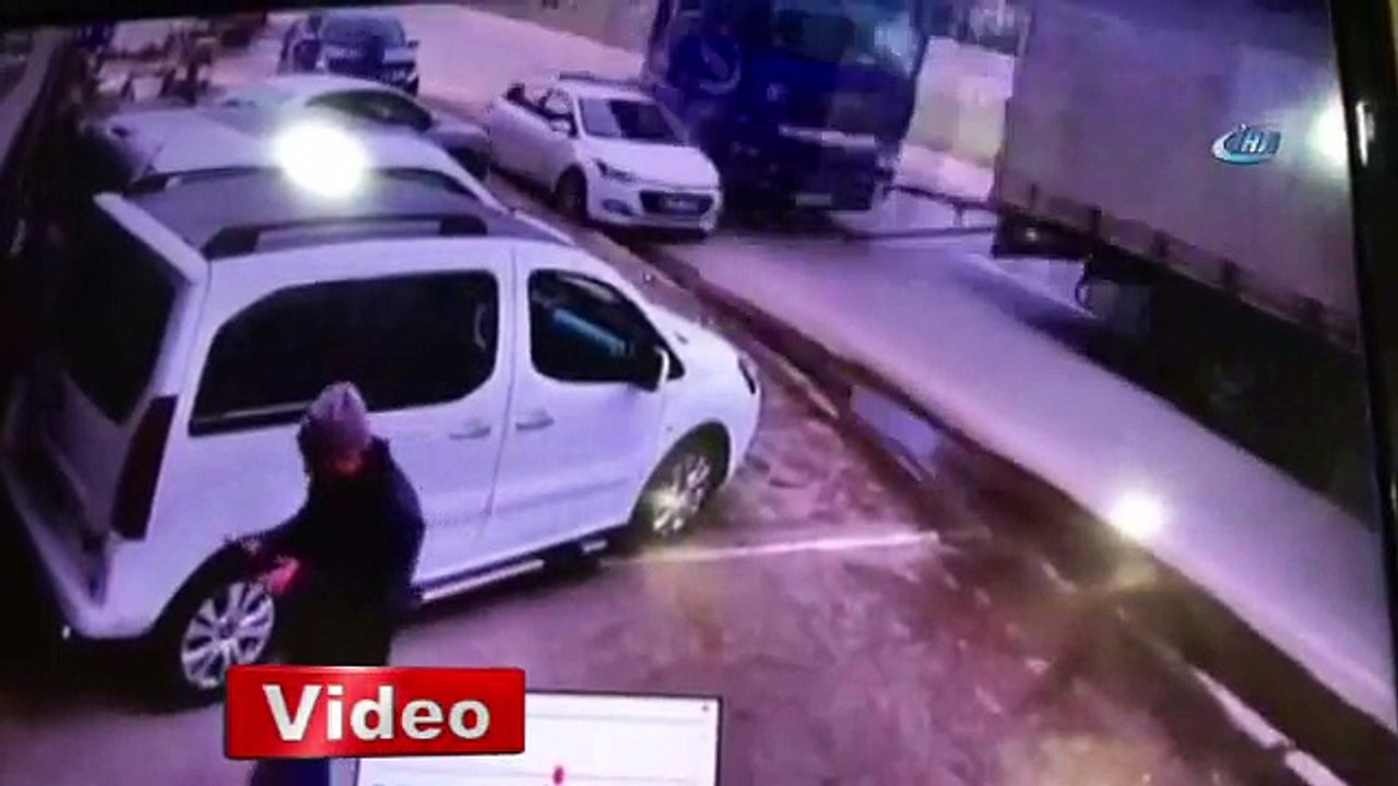 Trabzon'da genç kız ölümden son anda kurtuldu