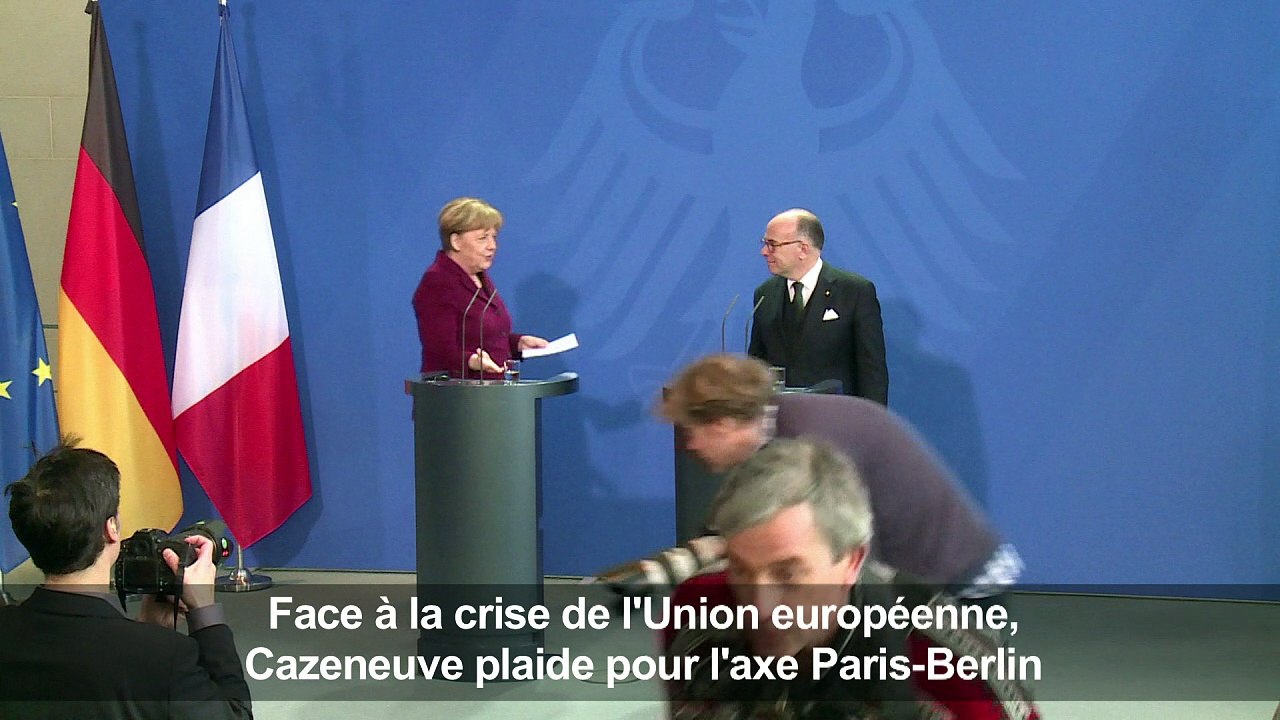 Cazeneuve plaide pour l'axe Paris-Berlin