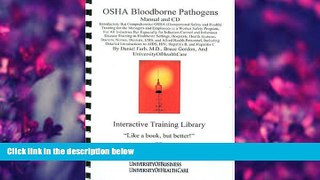 READ book OSHA Bloodborne Pathogens Library Edition: Introductory but Comprehensive OSHA Training