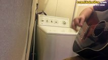 Ritim Tutan Çamaşır Makinesini Kıramayıp Müzik Yapan Eleman