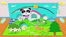 Day and Night - Babybus little Panda Games | Learn Play Games for Children - Sleep Training