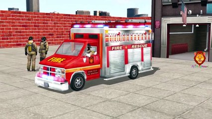 Learn Colours Vehicles, Cars, Fire Truck Video For Kids | Vehicles Finger Family Songs For