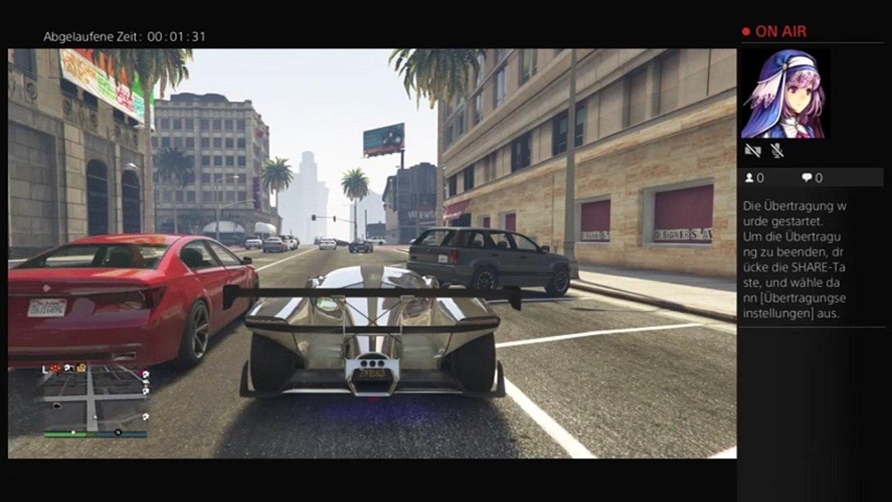 PS4-Live-Übertragung von Nico