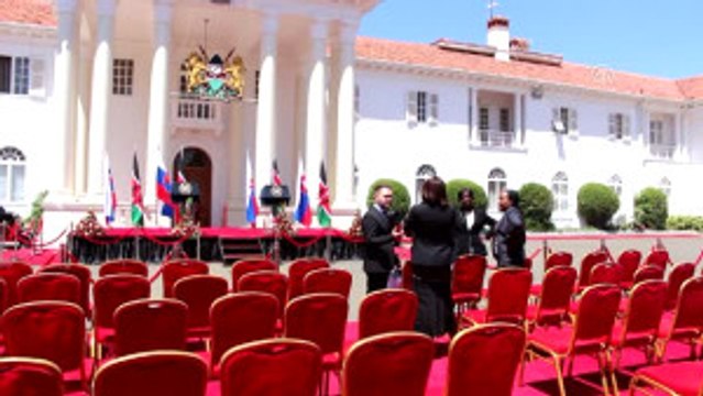 Slovakya Devlet Başkanı Andrej Kiska, Kenya'da