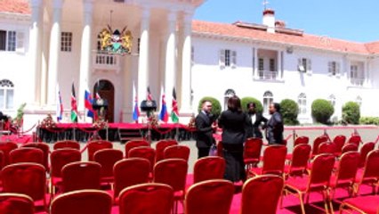 Slovakya Devlet Başkanı Andrej Kiska, Kenya'da