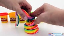 Сделай сам Как сделать Play Doh Радуга Мороженое Popsicle весело и творческий для детей * RainbowLearning