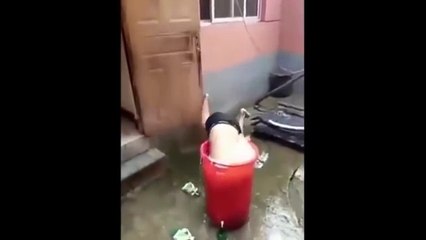 Çin-komik şaka videosu