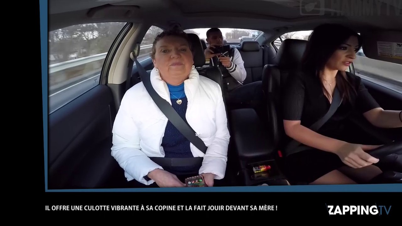 Il offre une culotte vibrante à sa copine et elle la porte en voiture avec  sa belle-mère (Vidéo) - Vidéo Dailymotion