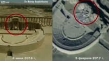 Russian Drone Films Ancient Palmyra Destroyed