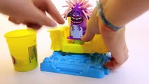 Play Doh Monsters University Scare Chair Barber Shop Disney Play-Doh toy review unboxingsurpriseegg