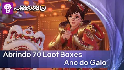 Abrindo 70 Caixas de OverWatch - Ano do Galo - @cojagamer
