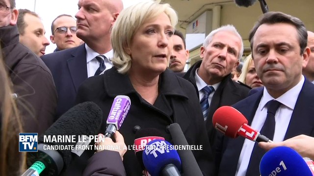 Marine Le Pen affirme qu'il y a un lien entre terrorisme et flux de migrants
