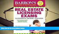 Audiobook  Barron s Real Estate Licensing Exams, 10th Edition (Barron s Real Estate Licensing