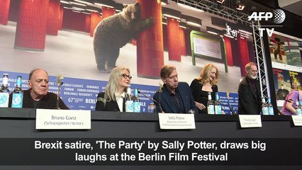 Brexit satire draws big laughs at Berlin fest