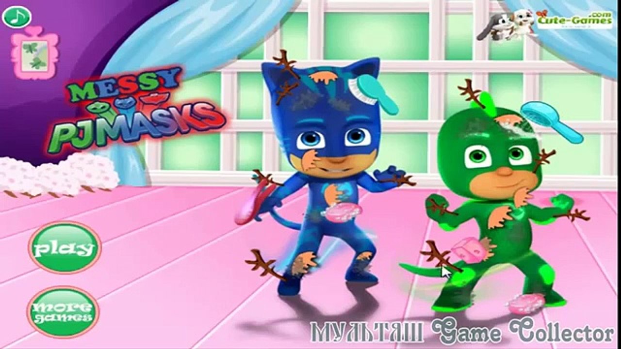 PJ Masks Games .Игра Грязные Маски PJ Masks.
