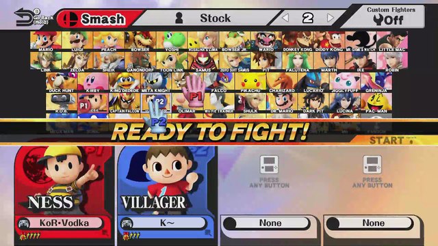 SBY S4 Weekly 2-10-17 - Kermit (Villager) vs Vodka (Ness) (Winner's Semis)