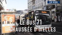 Opération mobilité : Le bus 71 Chaussée DIxelles