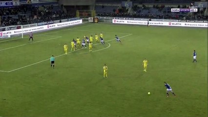 Goal Khalid Boutaib- Strasbourg-3-0-Orleans 13.02.2017