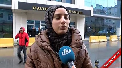 Başörtülü genç kıza minibüste çirkin saldırı