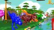 3D Dinosaur Horse Color Songs | Colors Songs for Children | Little Baby Finger Family Nursery Rhymes