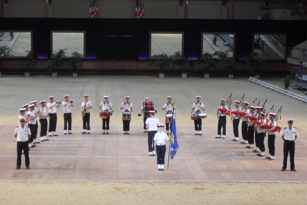 Saumur Festival International de Musiques militaires 2015 - Bagad de Lann-Bihoué