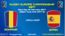 ROMANIA / SPAIN - RUGBY EUROPE CHAMPIONSHIP 2017