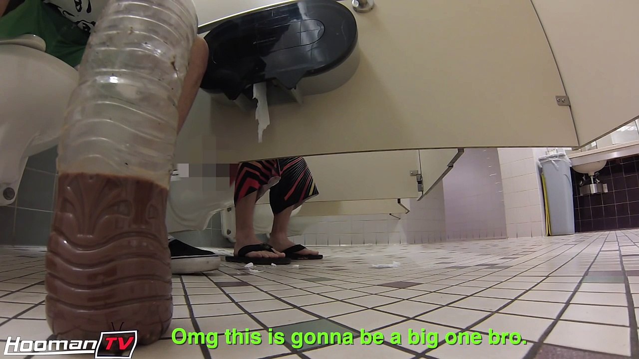 DIARRHEA IN THE HOOD BATHROOM PRANK!